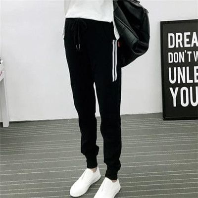 運動風小腳褲